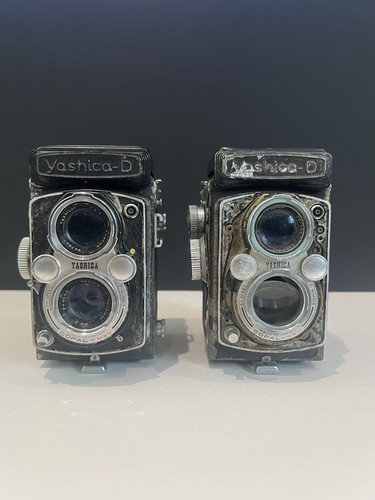 Yashica tlr fotocamera - fotocamera, medio